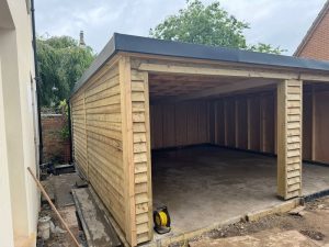 Timber Frame Garage 4