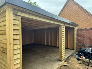 Timber Frame Garage 7